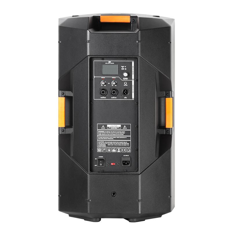 What makes a professional active speaker reliable without an external mixer?