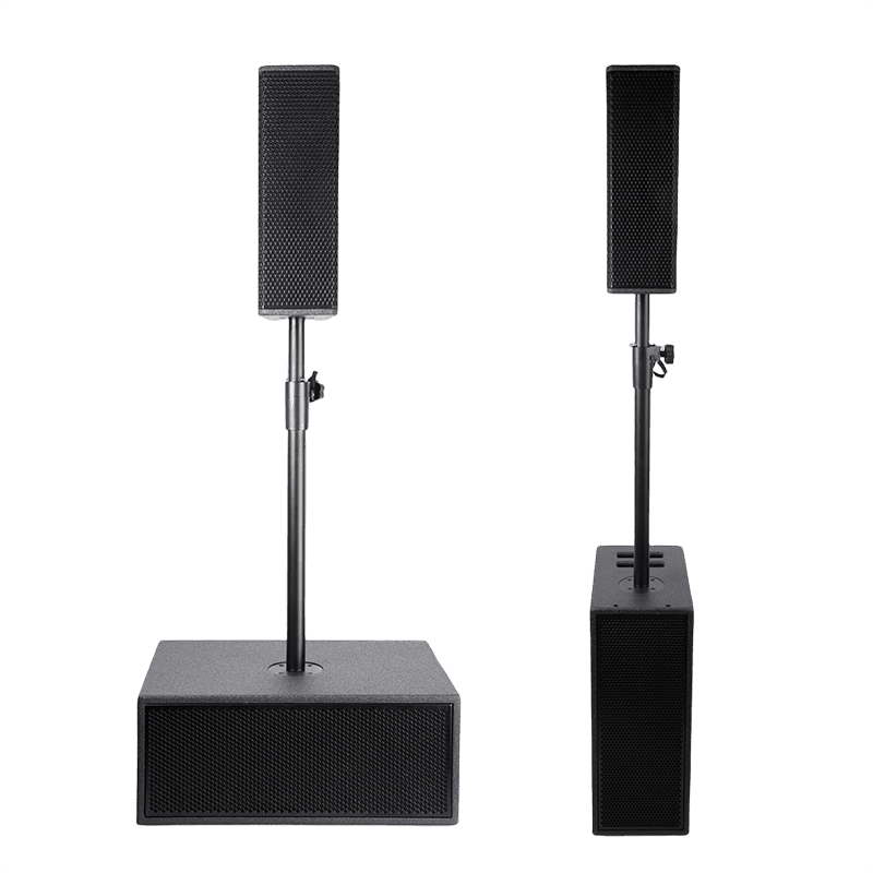 1400W 3 Way Column PA System with Bluetooth DSP 