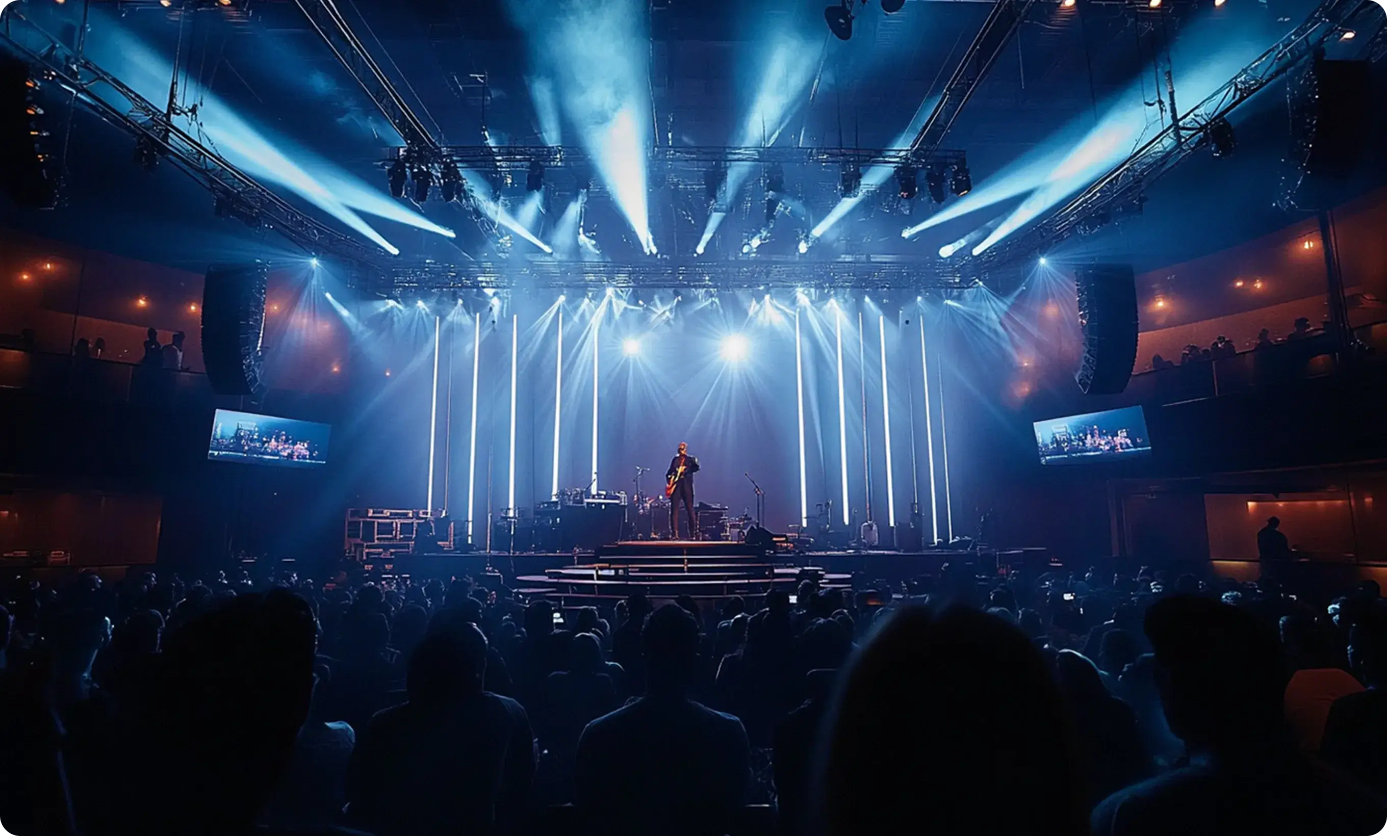 Construcción de la etapa de concierto